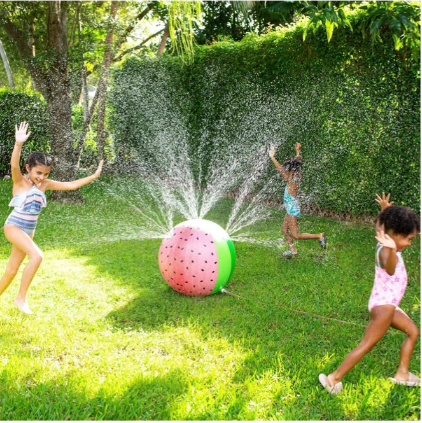 JUMBO INFLATABLE WATERMELON SPRINKLER